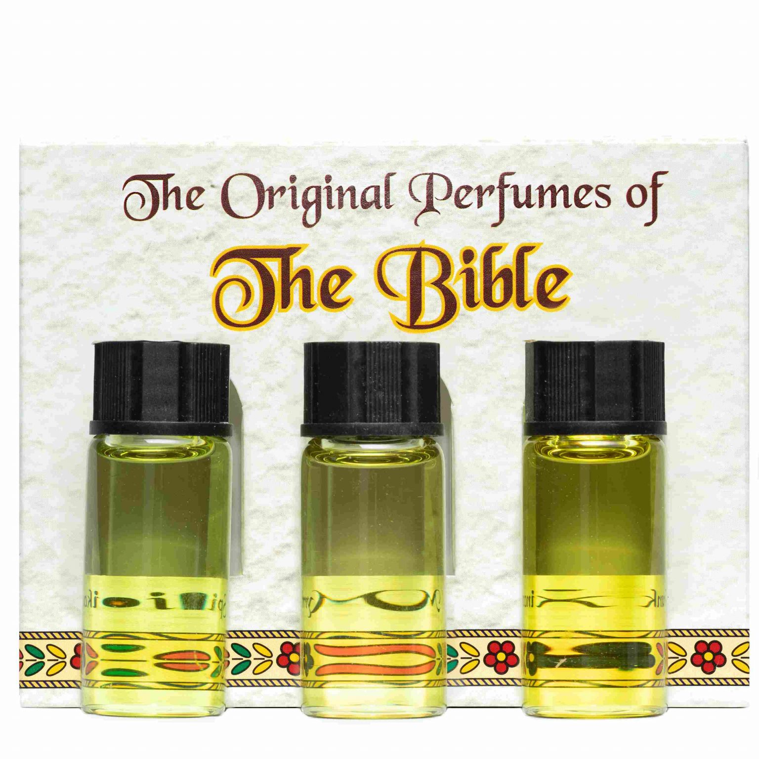 Der Duft der Bibel 8 ml * SalbölSet aus Israel. Weihrauch Myrrhe